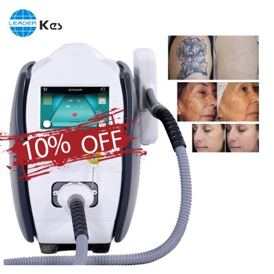 Best price Q Switch ND YAG Laser For Tattoo Removal Machine 1064 nd yag 532 nm with CE approved